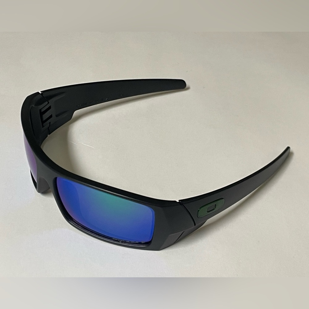 Oakley Black Sunglasses with Blue Lenses